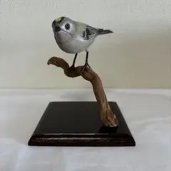 オオルリ　幸せ運ぶ青い鳥　木彫りの野鳥　野鳥彫刻　 リアルバードカービング オオルリ 幸せ運ぶ青い鳥 木彫りの野鳥 野鳥彫刻 リアルバード