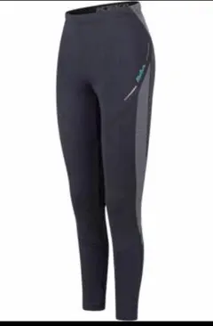 モンチュラ フェニックスパンツ ウーマン Sサイズ ブラック×杢グレー