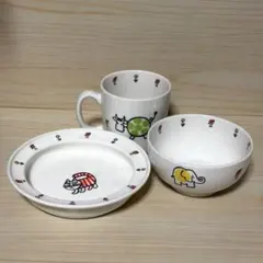 Dick Bruna ミッフィー 食器セット 3点 磁器 日本製 - メルカリ