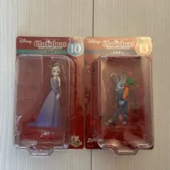 ディズニー クリスマスオーナメント エルサ ＆ ジュディ