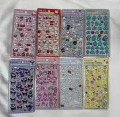 【新品未使用】サンリオ ボンボンドロップシールセット8種類セット