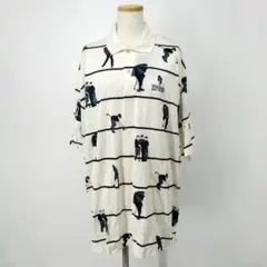 美品 J'sジャンボ尾崎 ブリヂストン ゴルフ半袖 ポロシャツ XL 白 日本