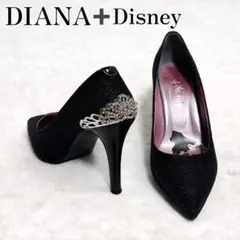 希少 限定モデル ダイアナ ディズニー ラプンツェル パンプス ティアラ 装飾