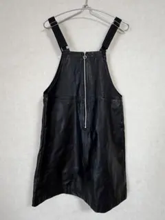 GU ブラック ジャンバースカート 160