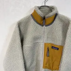 パタゴニアXXS レトロX 23056 19年ボアジャケットベージュメンズ