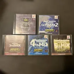 beatmaniaシリーズ PS1ソフト 5本セット