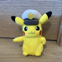 タカラトミー　ポケモン　キャプテンピカチュウ　ぬいぐるみのサムネイル