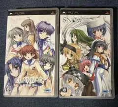 PSP版CLANNAD SNOW セット売り