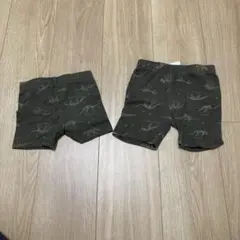 兄弟コーデ♡ 2歳 4歳　恐竜柄 ボトムス