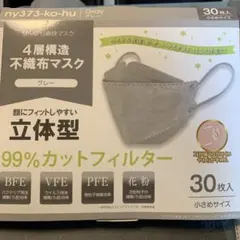 4層構造不織布マスク 立体型 26枚入