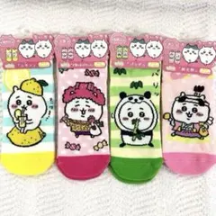 ちいかわ大阪限定靴下 新品 ちいかわハチワレ ソックス4足セット 22-25cm