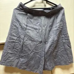 A.P.C. グレー フレアスカートのサムネイル