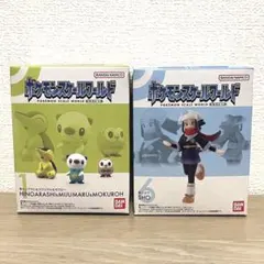 ポケモンスケールワールド ヒスイ地方 ヒノアラシ ミジュマル モクロー ショウ