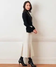 美品 ANAYI アナイ ▶︎ レオパードジャーガード マーメイドスカート 完売品