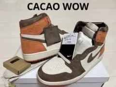NIKE AIR JORDAN 1 CACAO WOW つま黒 27.5