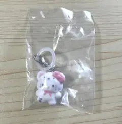 サンリオ　めじるしアクセサリー　ふわふわスノー　ハローキティ