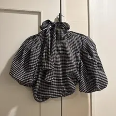 Litmus Her Praha 千鳥柄トップス - メルカリ