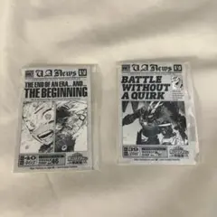 僕のヒーローアカデミア原画展 入場特典 The Beginning 緑谷　爆豪