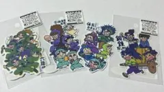 忍たま乱太郎 B-SIDE LABEL ステッカー コラボ 4種セット 未使用