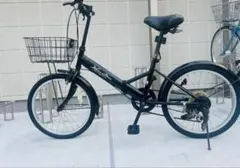 折りたたみ自転車 12インチ ミニ自転車 前カゴ付きカラー要確認 - メルカリ