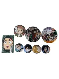 鬼滅の刃 バッジピン 8個セット