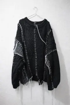 DISCOVERED NEWSED DC NS-KN リメイク ケーブル ニット