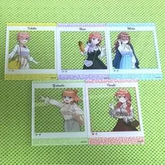 五等分の花嫁 カード 大阪デート アクリルカード SNS風