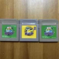 【ジャンク品】ポケットモンスター 緑・ピカチュウ 3本セット