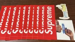 Supreme BOX LOGOステッカーセット 10枚 + 2枚