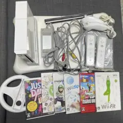 Wii本体＋ゲームソフト6本