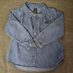 baby GAP オーガニックコットン デニムシャツ 4歳用
