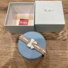 レア【Rosier】手づくり牛革ハウスジュエリーケース Christmas