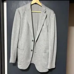 ユニクロ コンフォートジャケット スリムフィット グレー Mサイズ