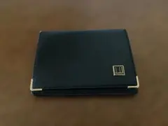 dunhill ダンヒル カードケース 名刺入れ レザー ブラック メンズ