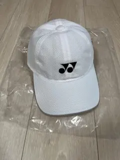 YONEX テニス キャップ ホワイト ジュニア用