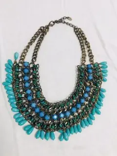 ZARA ザラ ネックレス  ビジュー　パーティー　結婚式