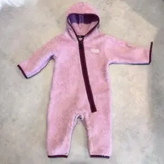 クリスマスセール‼️【美品】ノースフェイス ベビー シェルパフリース ロンパース