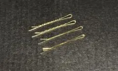 ゴールド ヘアピン 4本セット