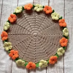 ミニ　ブーケブランケット　毛糸　花束マット　インテリア