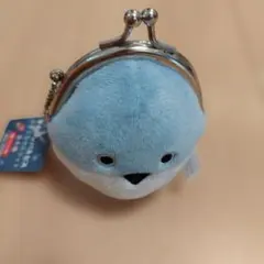 イルカ ぬいぐるみ がま口 ポーチ