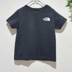 【ノースフェイス】ベビーTシャツ 90cm ボックスロゴ 黒
