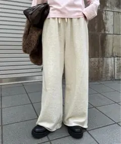 【お正月セール】チャオパニックティピー 裏毛ワイドスウェットパンツ