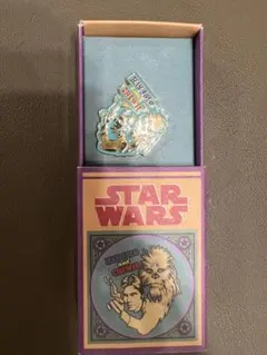 スター・ウォーズ ハンソロ　チューバッカピンバッジ