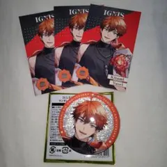 にじさんじ 8周年 ランダムメタルカード 缶バッジ 北見遊征