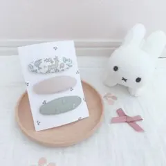 ハンドメイド パッチンピン ꪔ̤̮⚘  ８