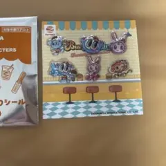 ZETTERIA × NARUMIYA CHARACTERS ぷっくりシール