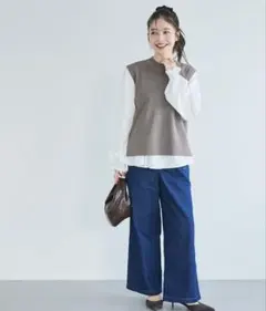 ベストセットフレアブラウス　coca