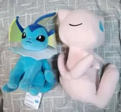 ポケモン ぬいぐるみ シャワーズ ミュウ セット