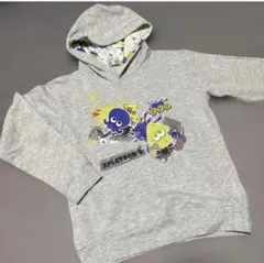 スプラトゥーン3 SPLATOON 3 パーカー　グレー　140cm