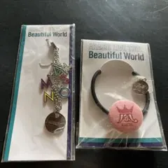 ARASHI Beautiful World チャーム＆ヘアゴムセット